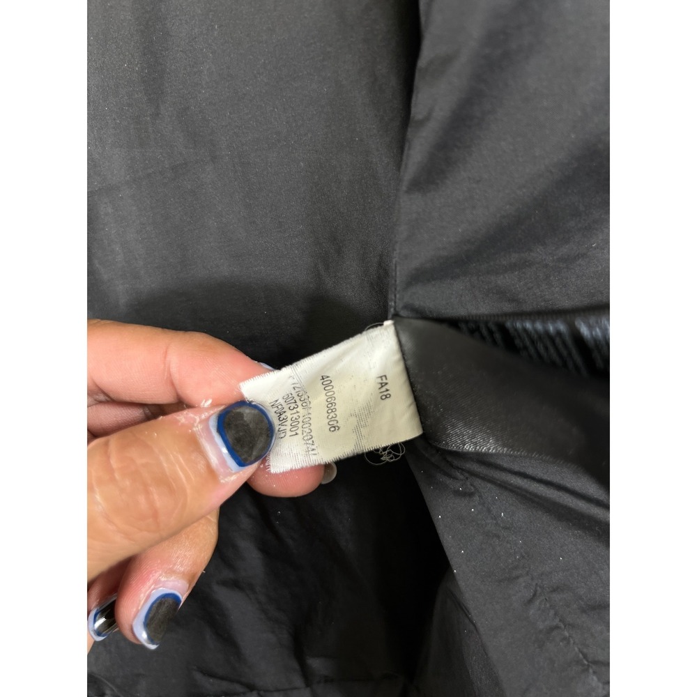 The North Face Womens Black Insulated Hooded Parka Jacket Quilted Full Zip Large - Picture 9 of 11